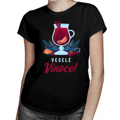 Veselé Vínoce! - dámské tričko s potiskem
