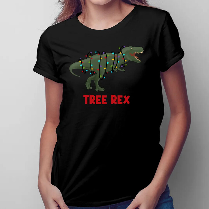 Tree Rex - dámské tričko s potiskem