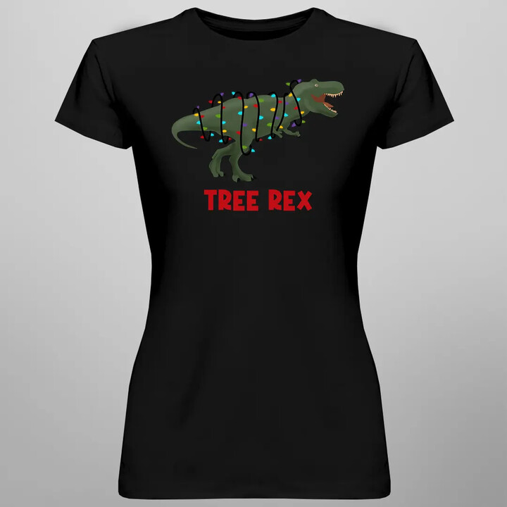 Tree Rex - dámské tričko s potiskem