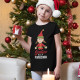 Santův malý pomocník (dívka) - dětské tričko s potiskem