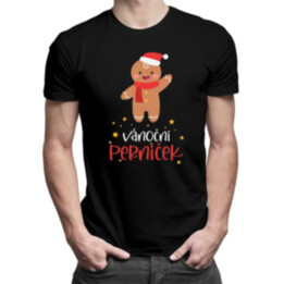 Vánoční perníček verze 3 - pánské tričko s potiskem