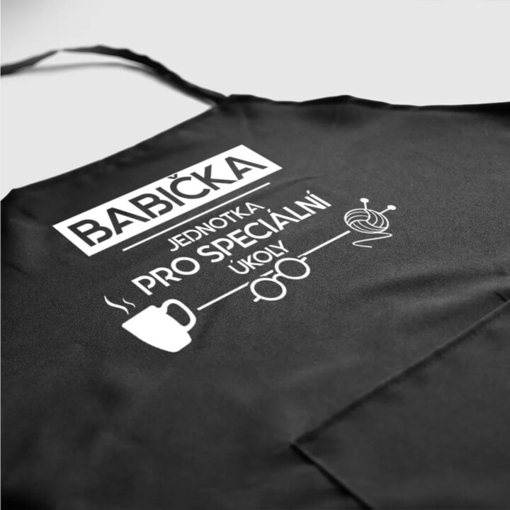 Babička - jednotka pro speciální úkoly - zástěra