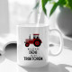 Nejlepší děda jezdí traktorem - hrnek s potiskem