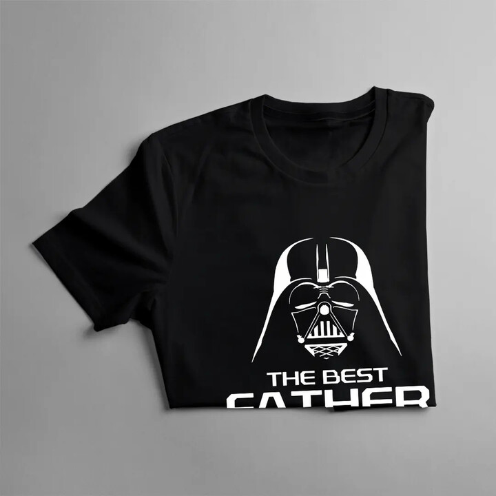 The best father in the galaxy - pánské tričko s potiskem