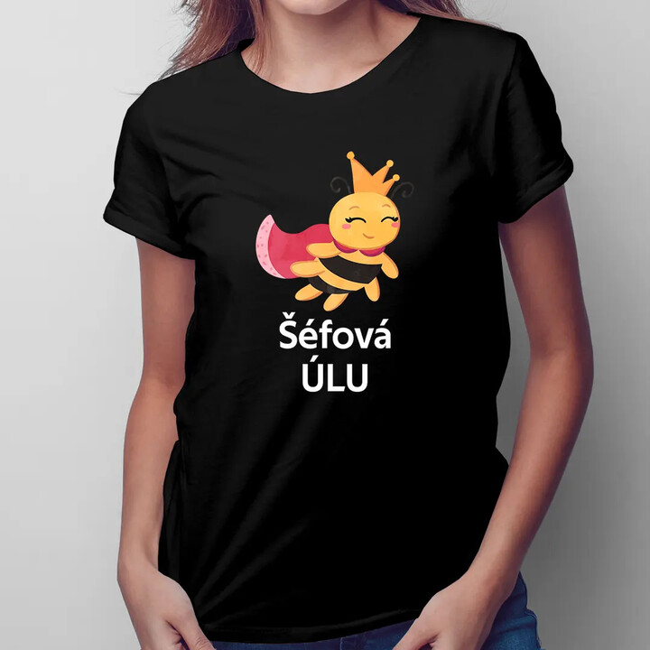 Šéfová úlu verze 2 - dámské tričko s potiskem