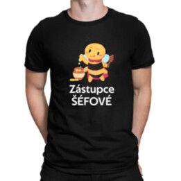 Zástupce šéfové - pánské tričko s potiskem