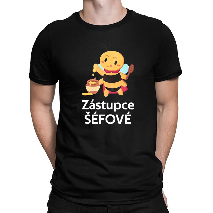 Zástupce šéfové - pánské tričko s potiskem