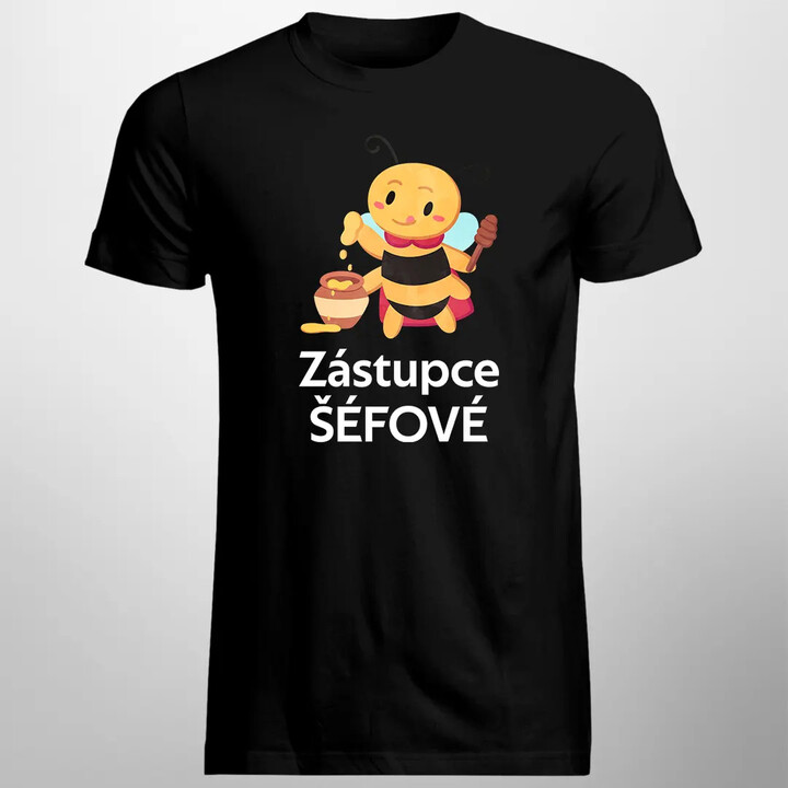 Zástupce šéfové - pánské tričko s potiskem