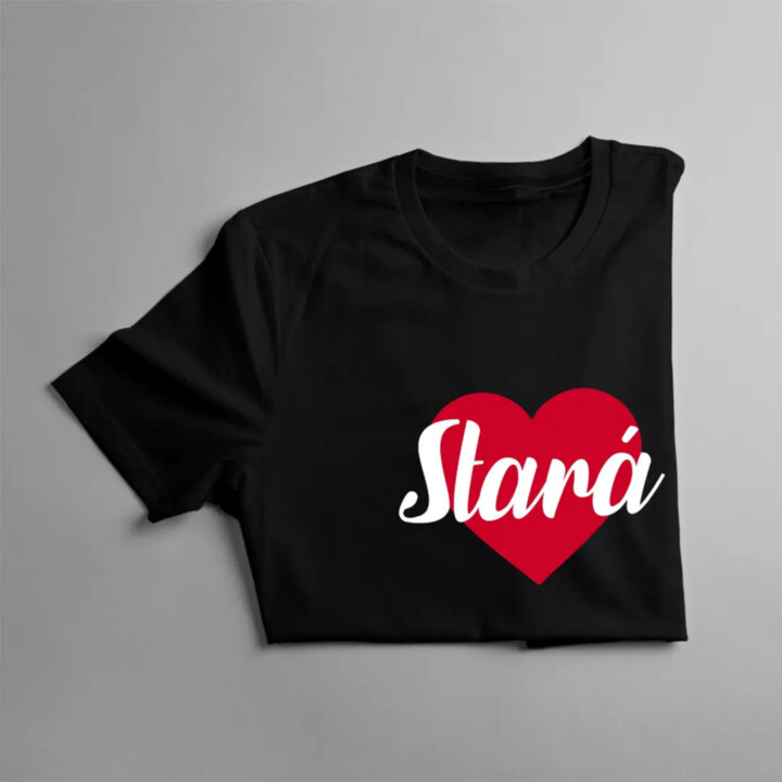 Stará - dámské tričko s potiskem