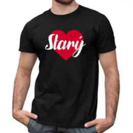 Starý - pánské tričko s potiskem