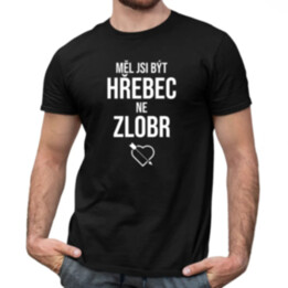 Měl jsi být hřebec, ne zlobr - pánské tričko s potiskem
