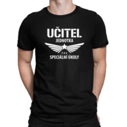 Učitel jednotka pro speciální úkoly - pánské tričko s potiskem