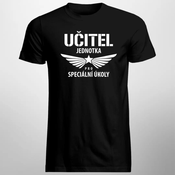 Učitel jednotka pro speciální úkoly - pánské tričko s potiskem