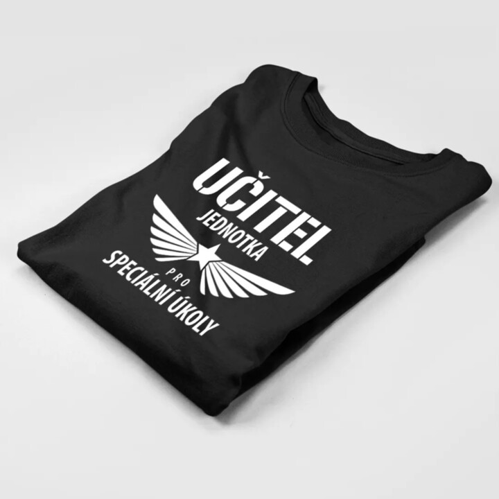 Učitel jednotka pro speciální úkoly - pánské tričko s potiskem