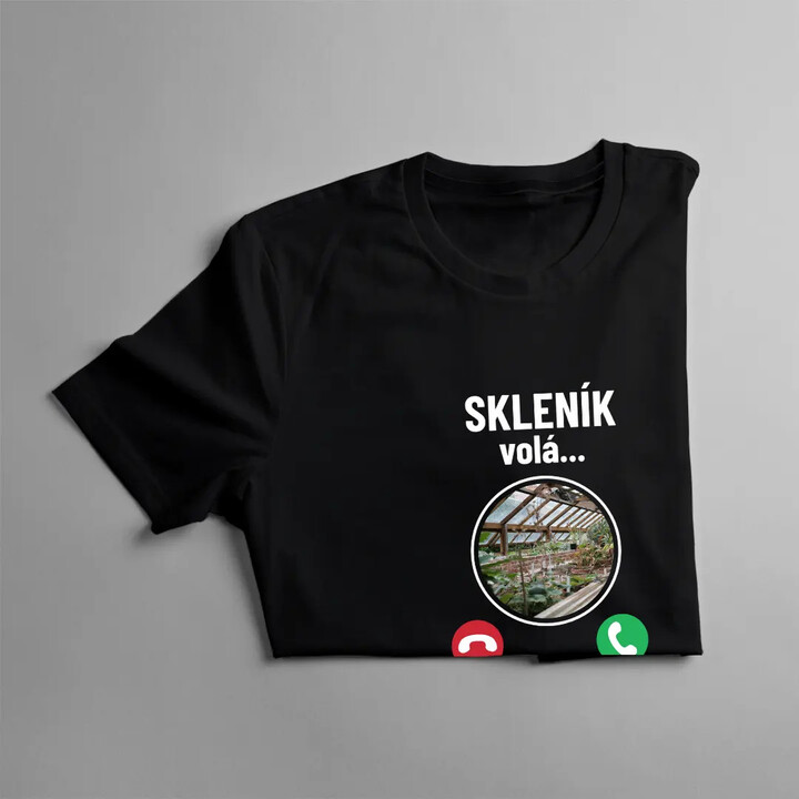 Skleník volá - musím jít - dámské tričko s potiskem