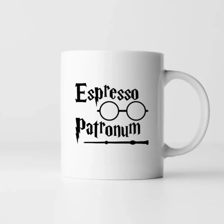 Espresso Patronum - hrnek s potiskem