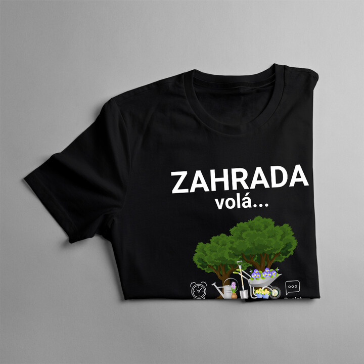 Zahrada volá, musím jít - dětské tričko s potiskem