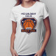 Můj oblíbený čas je: Čas na basketbal - dámské tričko s potiskem