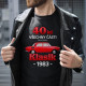 40 let - všechny části originál - Klasik 1983 - pánské tričko s potiskem