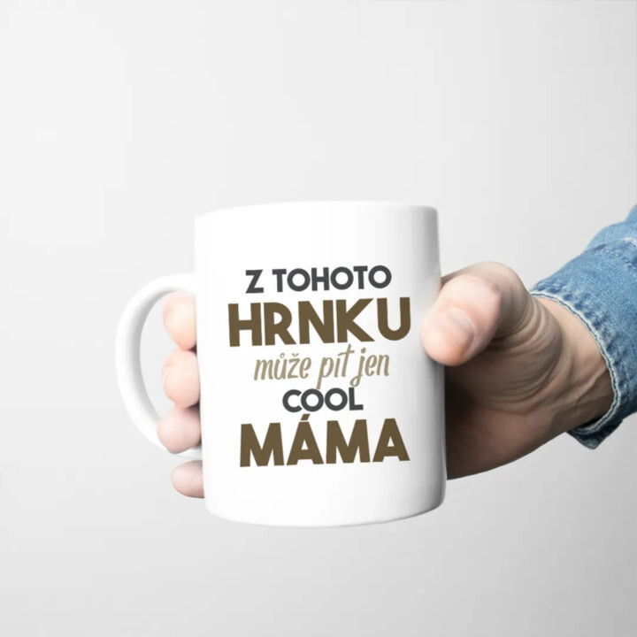 Chvíle relaxu pro nejlepší mámu - hrnek s potiskem