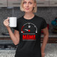 Máma - low fuel - dámské tričko s potiskem