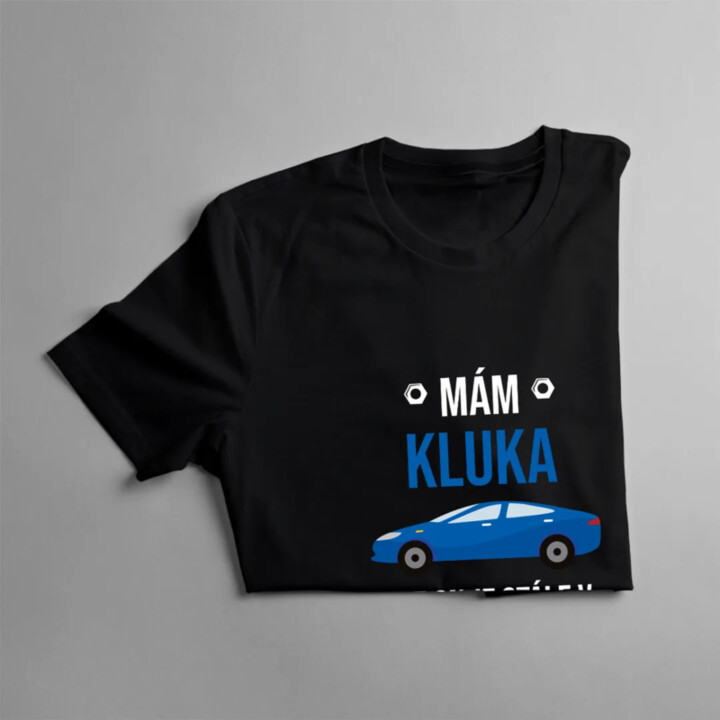 Mám kluka, ale on je stále v garáži - dámské tričko s potiskem
