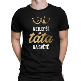Nejlepší táta na světě (verze 2) - pánské tričko s potiskem