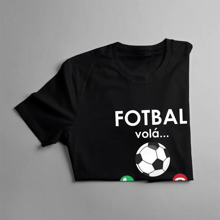 Fotbal volá, musím jít  - dětské tričko s potiskem
