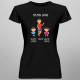 Mámin Gang - dámské tričko s potiskem - personalizovaný produkt