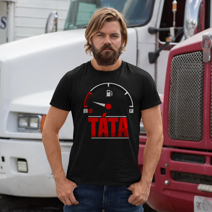 Táta - low fuel - pánské tričko s potiskem