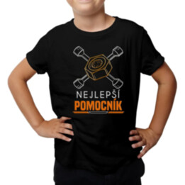 Nejlepší pomocník - dětské tričko s potiskem