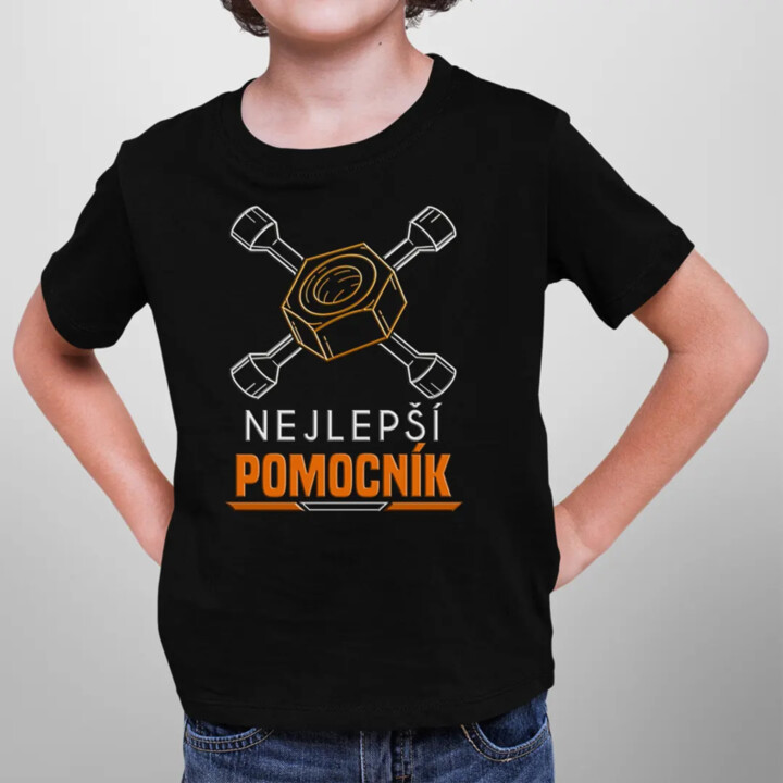 Nejlepší pomocník - dětské tričko s potiskem