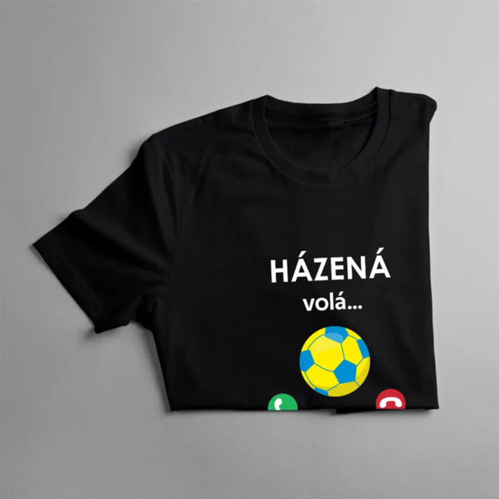Házená volá, musím jít - pánské tričko s potiskem
