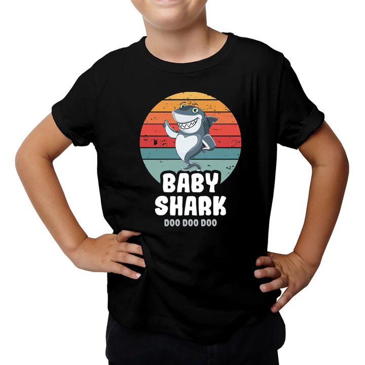 Baby shark (doo doo doo) - dětské tričko s potiskem