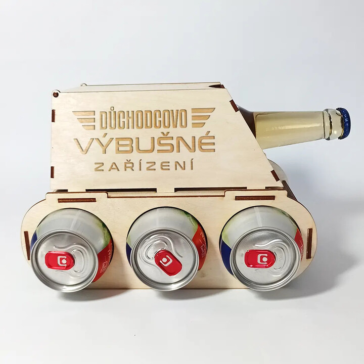 Důchodcovo výbušné zařízení - tank na pivo
