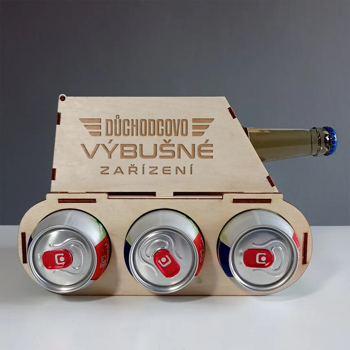 Důchodcovo výbušné zařízení - tank na pivo