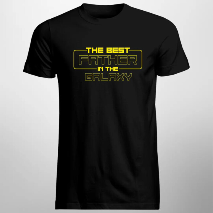The best father in the galaxy (verze 2) - pánské tričko s potiskem