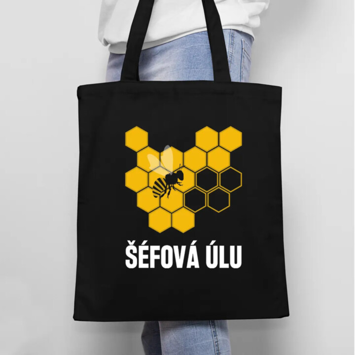 Šéfová úlu - taška s potiskem