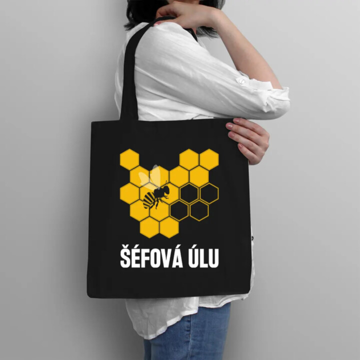 Šéfová úlu - taška s potiskem