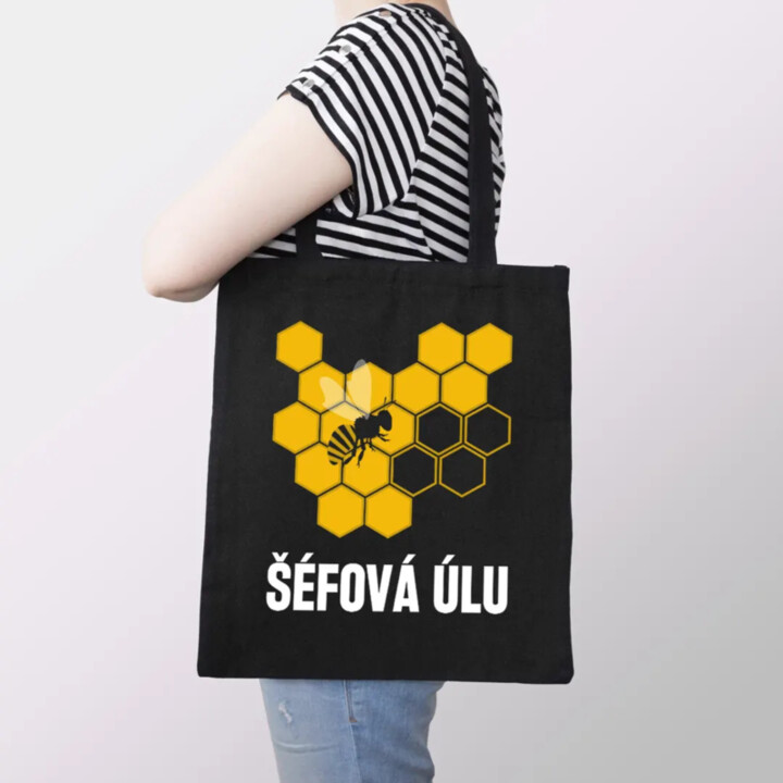 Šéfová úlu - taška s potiskem