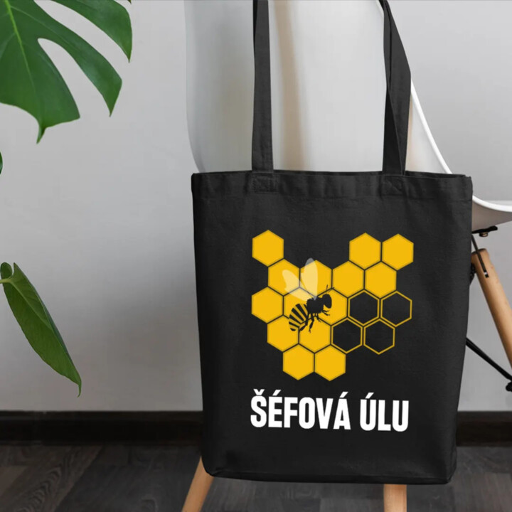 Šéfová úlu - taška s potiskem