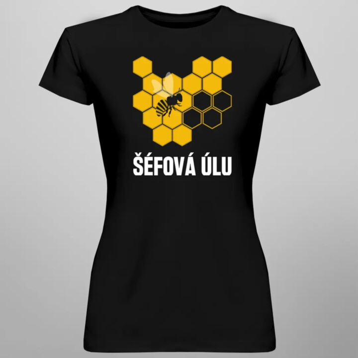 Šéfová úlu verze 3 - dámské tričko s potiskem