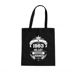 1983 Narození legendy 40 let - taška s potiskem