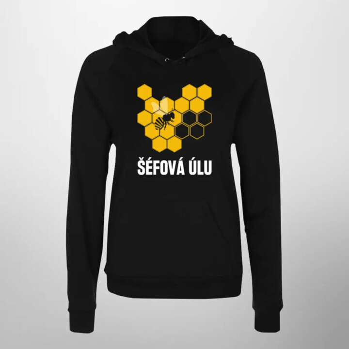 Šéfová úlu - dámská mikina s potiskem