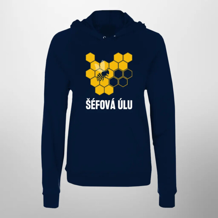 Šéfová úlu - dámská mikina s potiskem