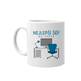 Nejlepší šéf na světě - hrnek s potiskem
