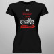 Můj důchodový plán: jízda na motorce - dámské tričko s potiskem