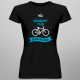 Můj důchodový plán: jízda na kole - dámské tričko s potiskem