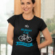 Můj důchodový plán: jízda na kole - dámské tričko s potiskem
