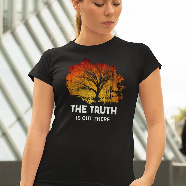 The truth is out there - dámské tričko s motivem seriálu Silo